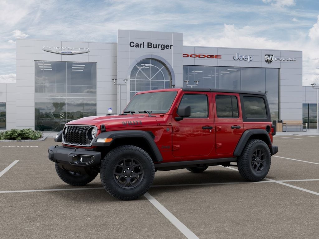 New 2026 Jeep Wrangler 4-DOOR WILLYS Sport Utility