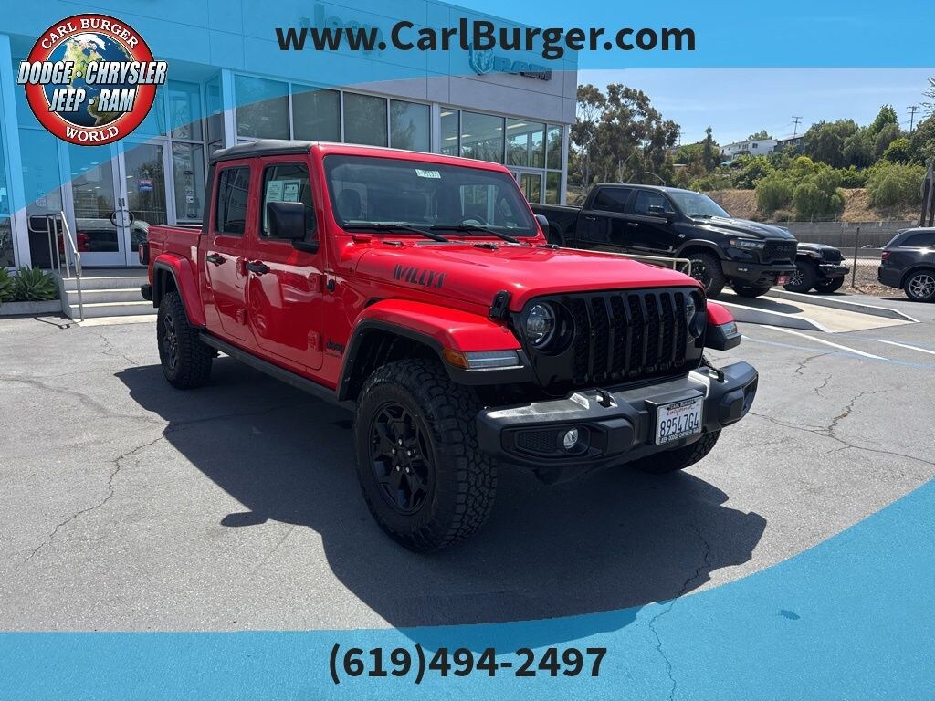 Certified 2022 Jeep Gladiator Sport Truck Crew Cab