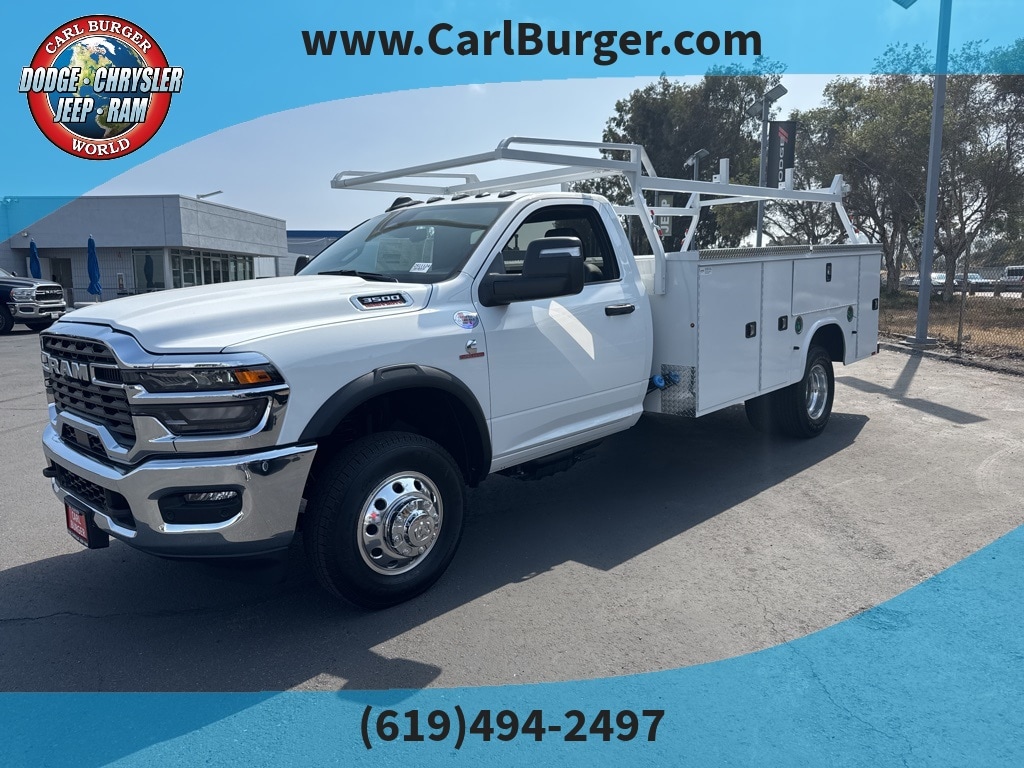 New 2025 Ram 3500 Chassis Cab 3500 TRADESMAN CHASSIS REGULAR CAB 4X2 84' CA Pickup