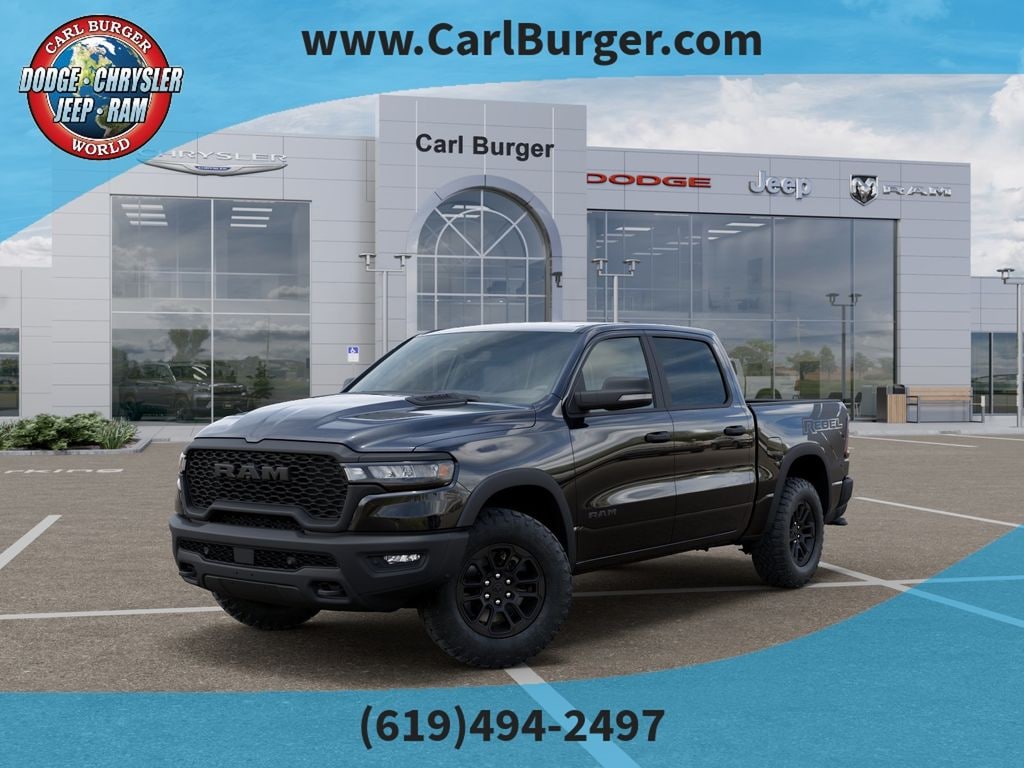 New 2026 Ram 1500 REBEL CREW CAB 4X4 5'7 BOX Pickup