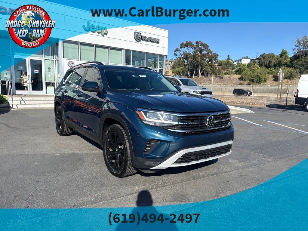 Certified 2022 Volkswagen Atlas 2.0T SE w/Technology SUV