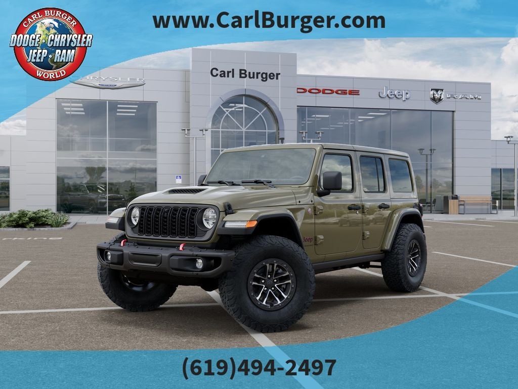 New 2026 Jeep Wrangler 4-DOOR RUBICON X Sport Utility