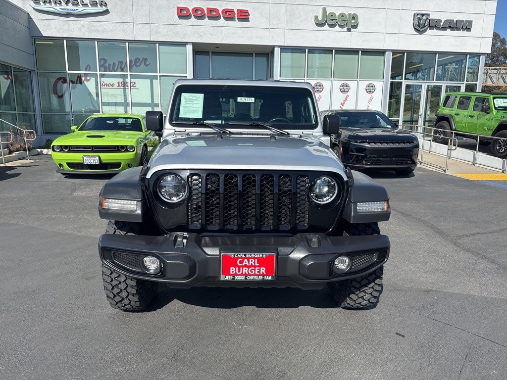 Certified 2023 Jeep Wrangler 4xe Willys 4XE with VIN 1C4JJXN61PW691375 for sale in La Mesa, CA