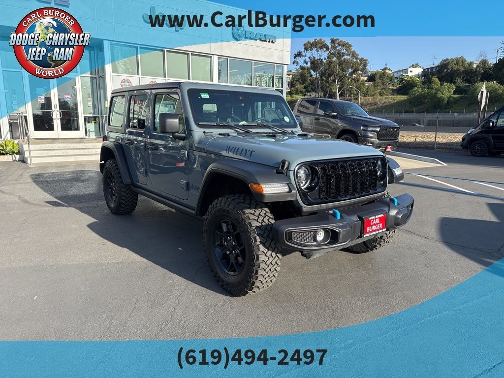Certified 2024 Jeep Wrangler 4xe Sport SUV
