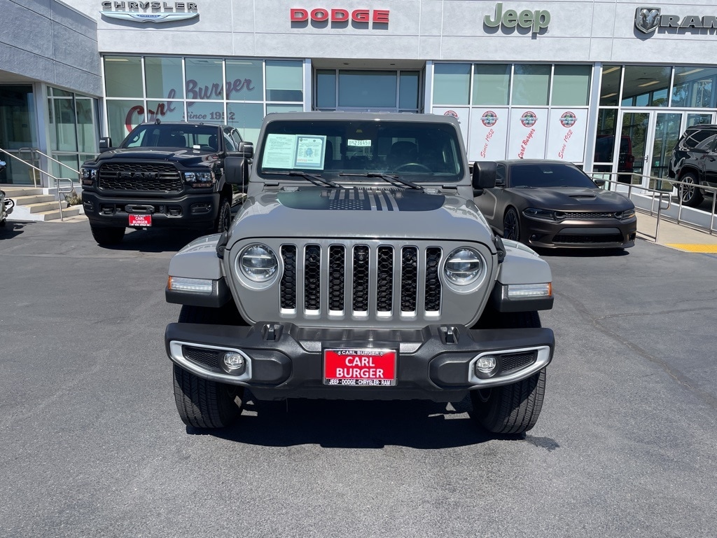 Certified 2021 Jeep Gladiator Overland with VIN 1C6JJTFM0ML541493 for sale in La Mesa, CA