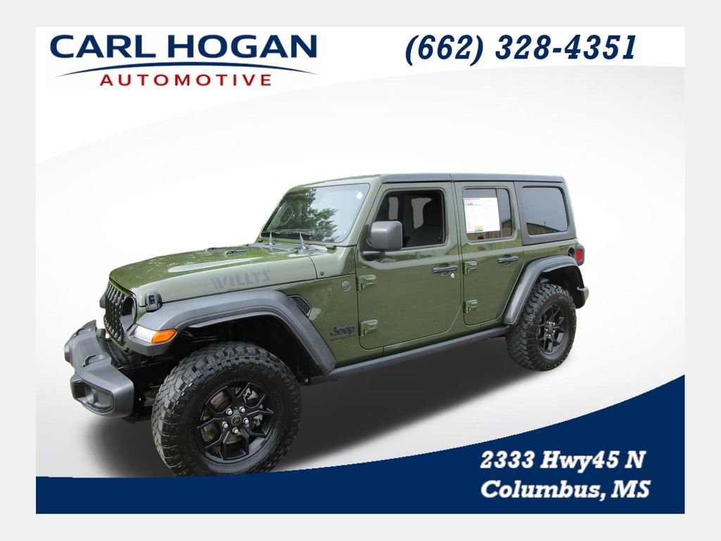Used 2024 Jeep Wrangler Willys