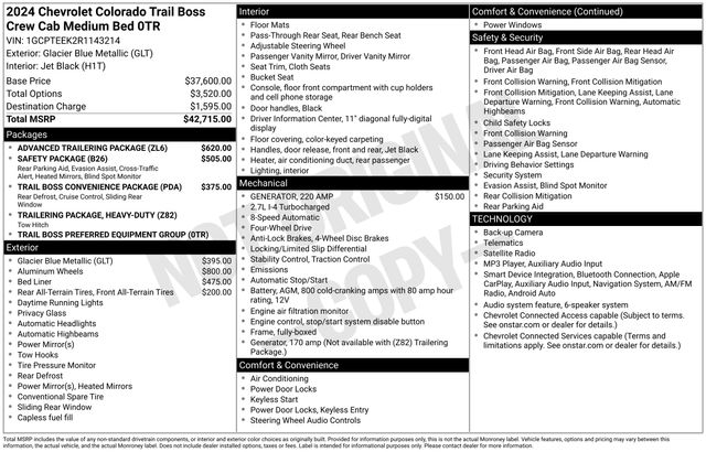 2024 Chevrolet Colorado Trail Boss - Photo 17
