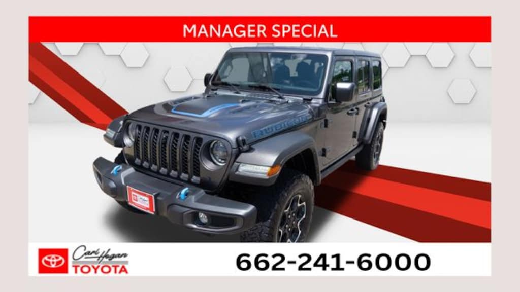 Used 2023 Jeep Wrangler 4xe Rubicon SUV