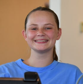 Staff member Chloe Evans from ID_dd4f90