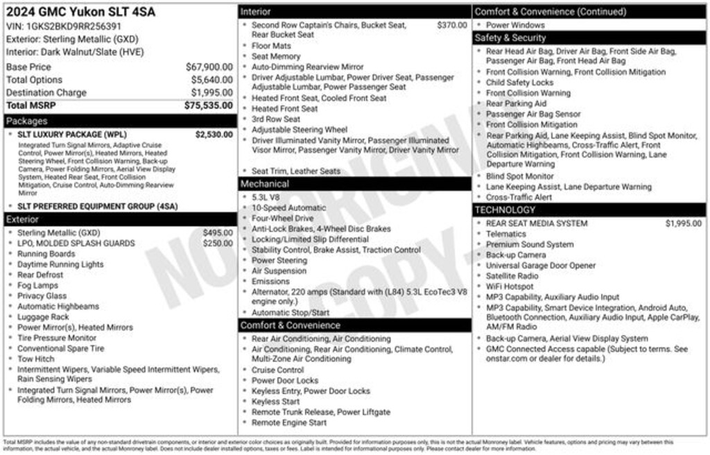 Used 2024 GMC Yukon SLT SUV
