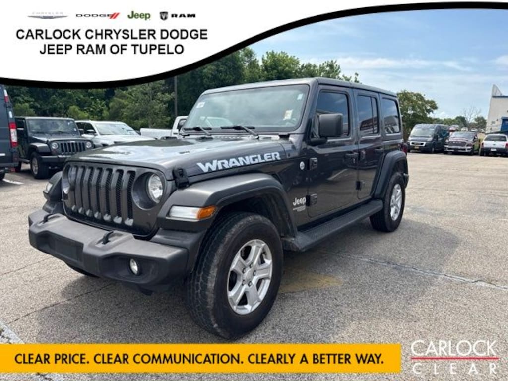 Used 2018 Jeep Wrangler Unlimited Sport 4x4 SUV