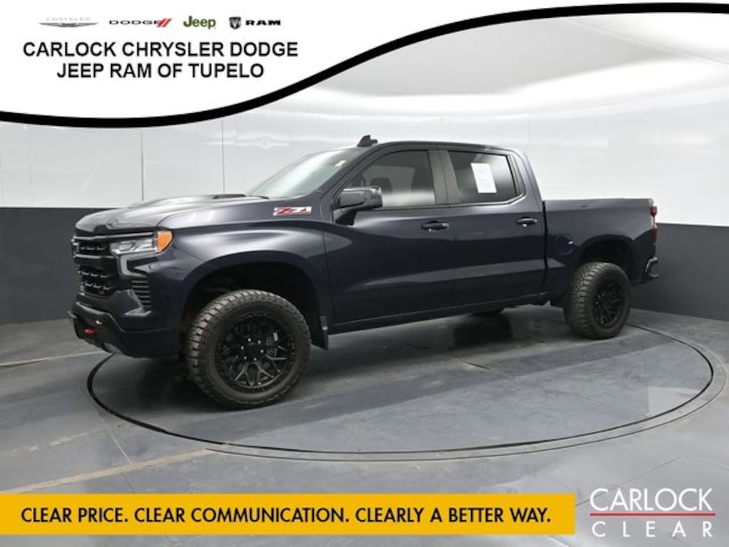 Used 2024 Chevrolet Silverado 1500 LT Trail Boss Truck Crew Cab