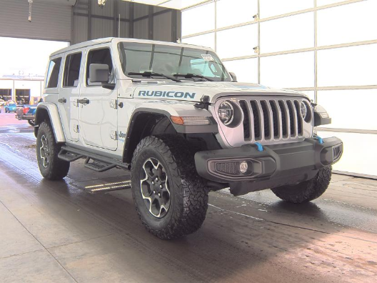 Used 2022 Jeep Wrangler Unlimited Rubicon 4XE with VIN 1C4JJXR67NW198355 for sale in Saltillo, MS