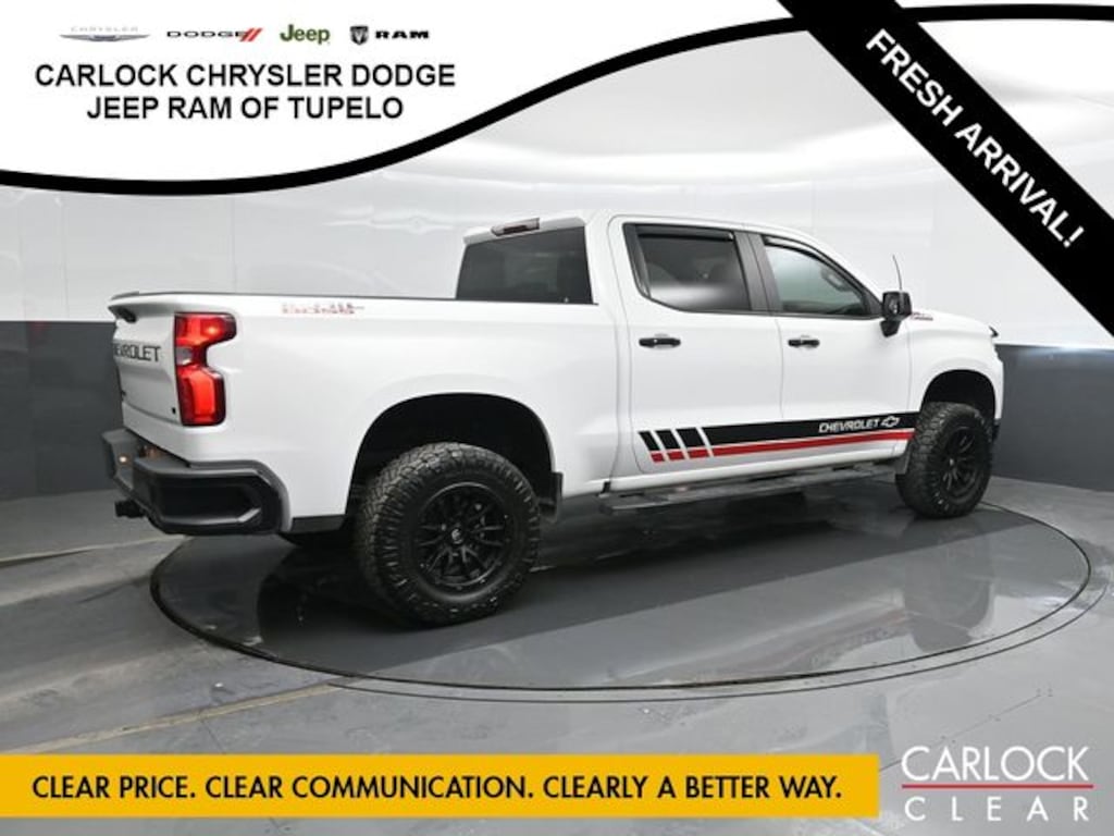 Used 2019 Chevrolet Silverado 1500 LT Trail Boss Truck Crew Cab