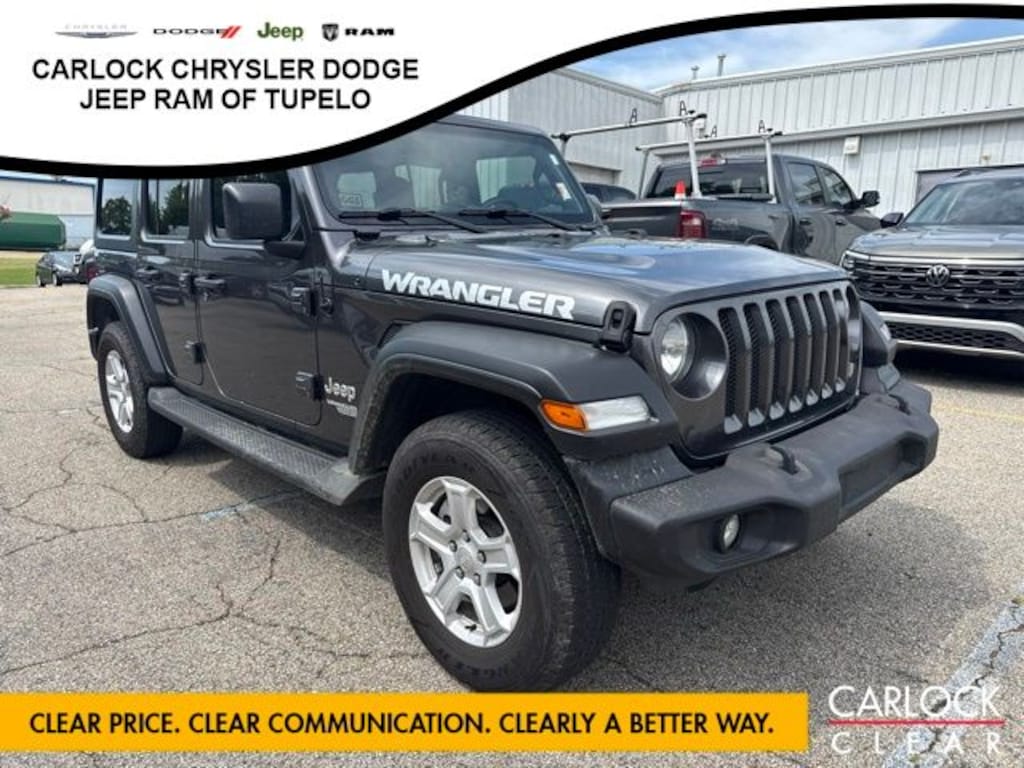Used 2018 Jeep Wrangler Unlimited Sport 4x4 SUV