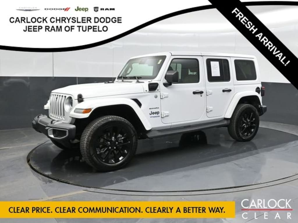 Used 2021 Jeep Wrangler 4xe Sahara SUV