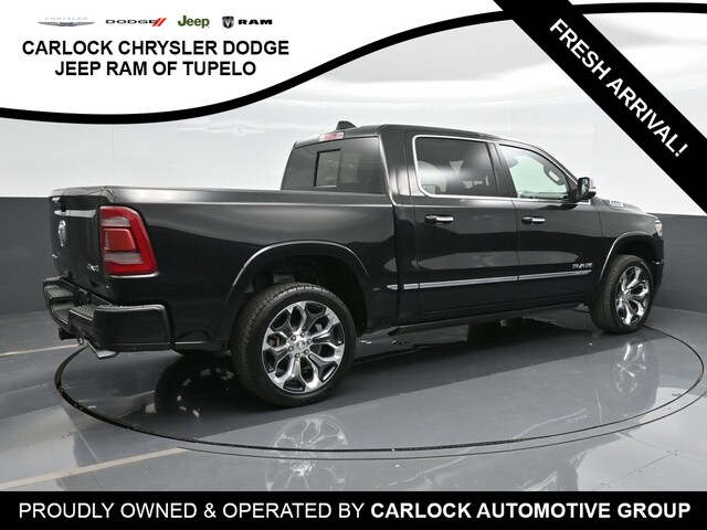 Used 2021 RAM Ram 1500 Pickup Limited with VIN 1C6SRFHT7MN760832 for sale in Saltillo, MS