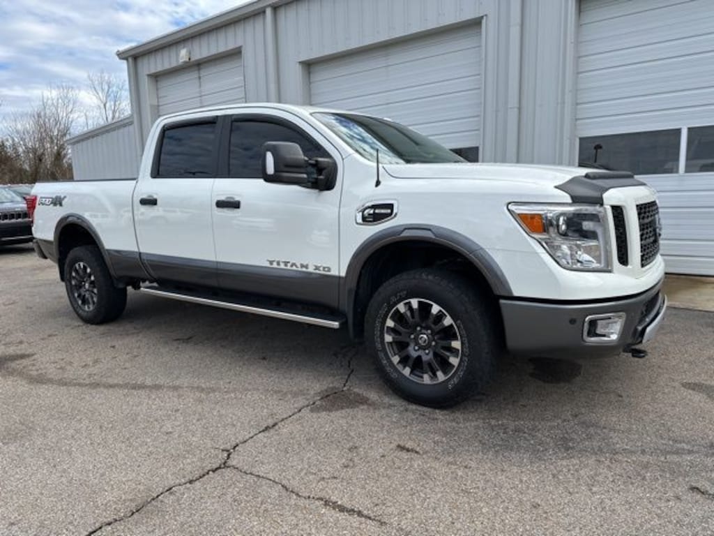 Used 2019 Nissan Titan XD PRO-4X Diesel Truck Crew Cab