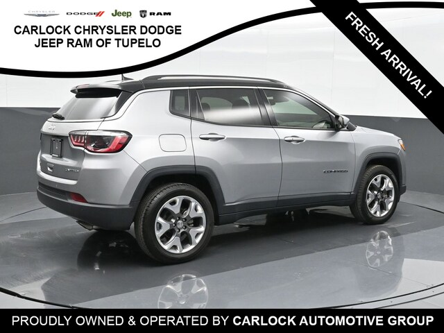 Used 2021 Jeep Compass Limited with VIN 3C4NJDCB5MT520730 for sale in Saltillo, MS