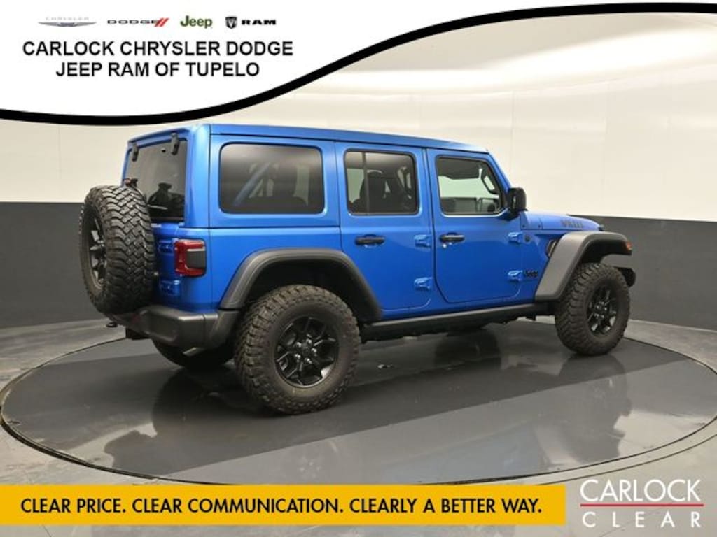 New 2026 Jeep Wrangler 4-DOOR WILLYS Sport Utility