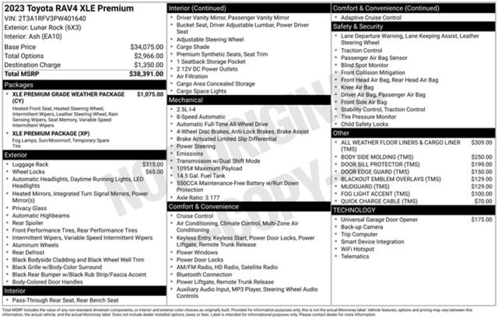 Used 2023 Toyota RAV4 XLE Premium SUV