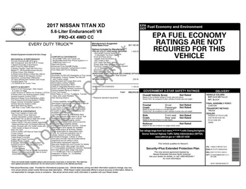 Used 2017 Nissan Titan XD PRO-4X Gas Truck Crew Cab
