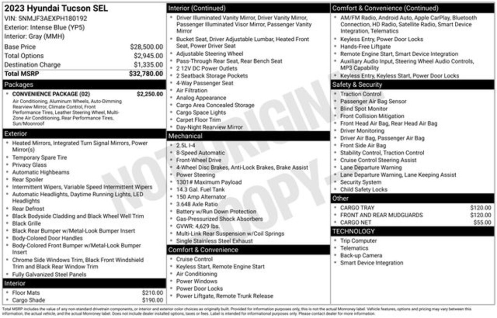 Used 2023 Hyundai Tucson SEL SUV