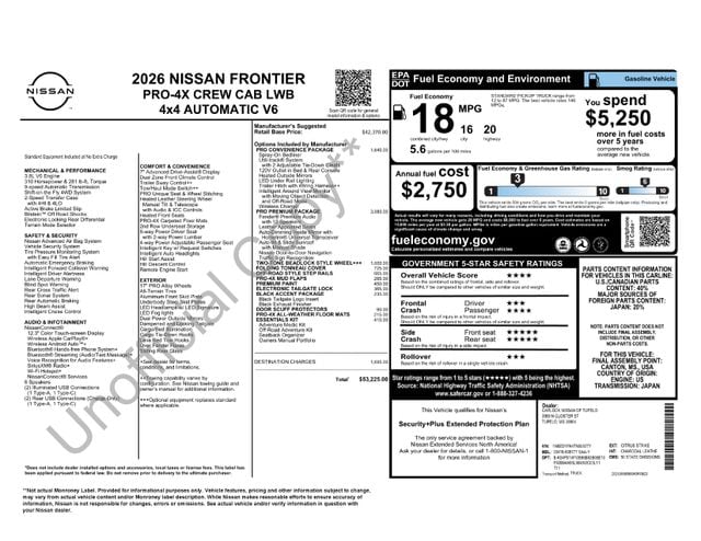 2026 Nissan Frontier PRO-4X - Photo 8