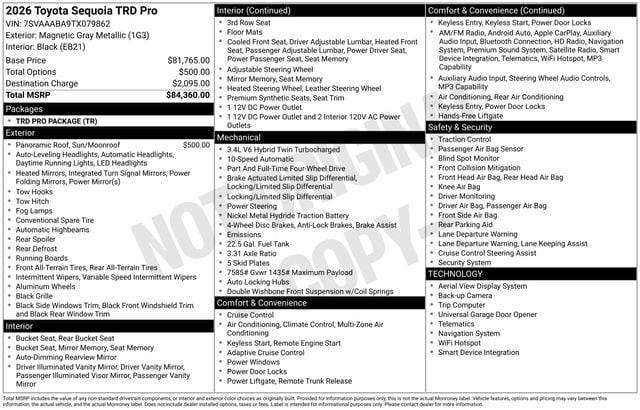 2026 Toyota Sequoia TRD Pro - Photo 31