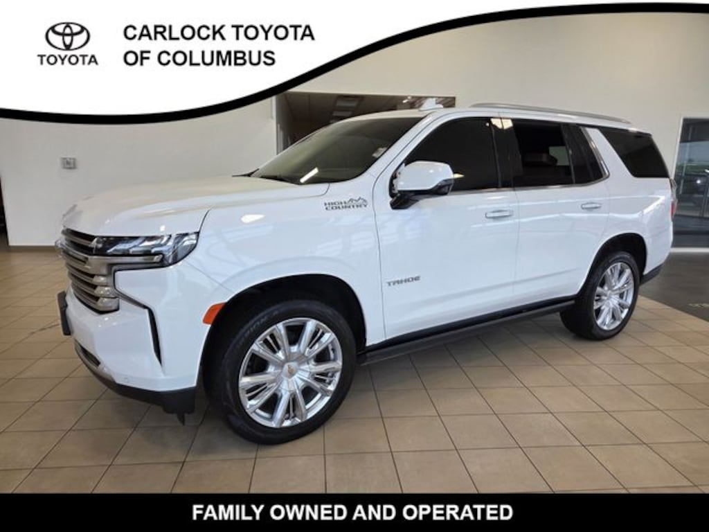 Used 2021 Chevrolet Tahoe High Country SUV