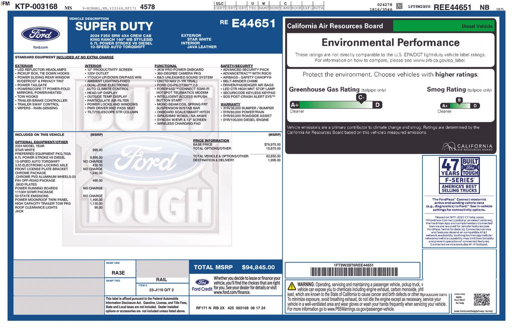 2024 Ford F-250 King Ranch 4x4 Crew Cab 6-3/4' Box's photo