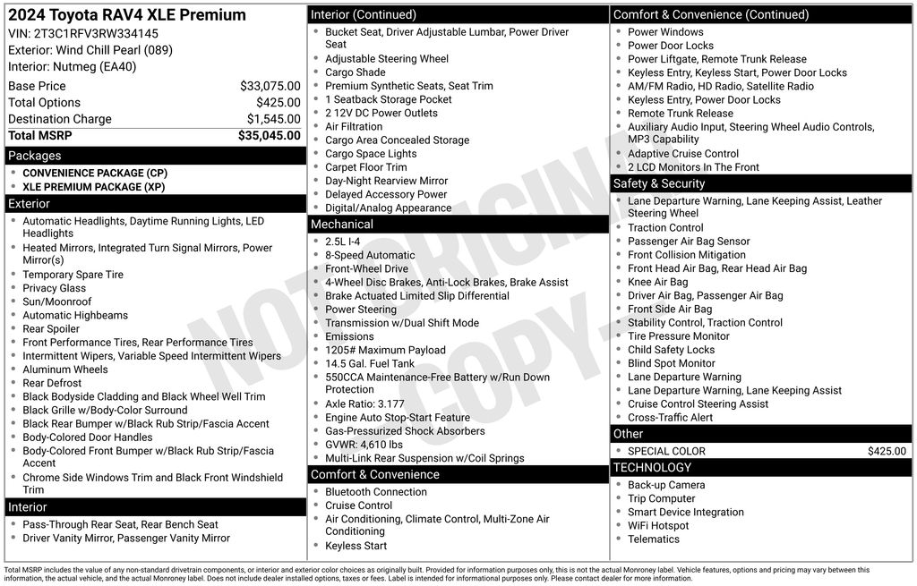 2024 Toyota RAV4 XLE Premium FWD's photo