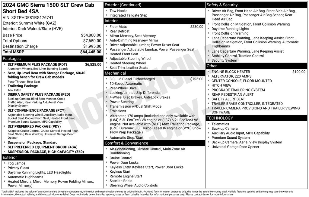 2024 GMC Sierra 2WD Crew Cab Short Box SLT's photo