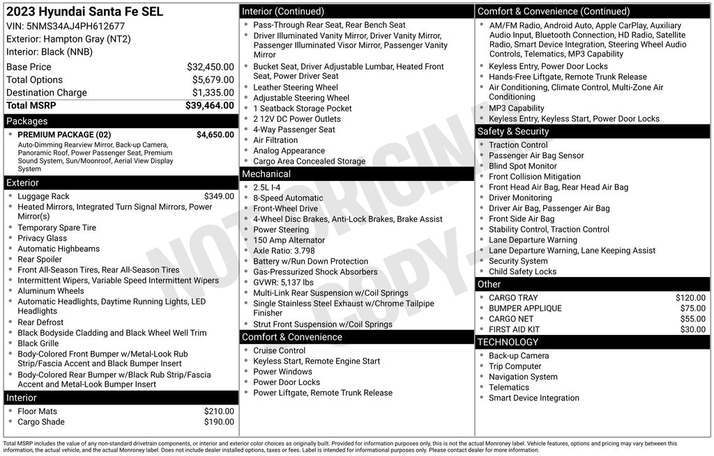 2023 Hyundai Santa Fe SEL's photo