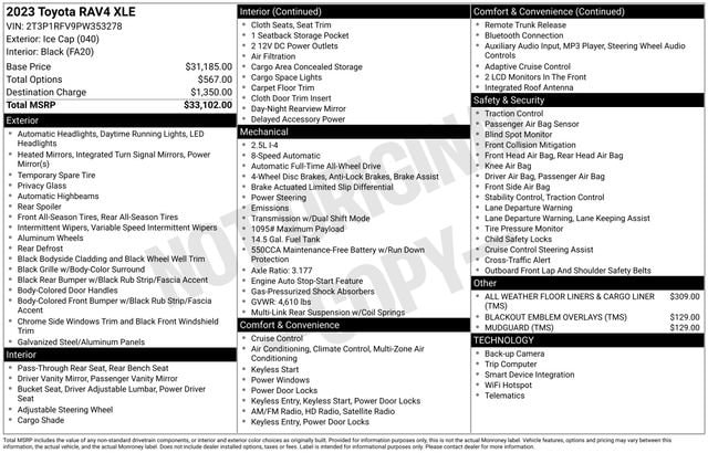 2023 Toyota RAV4 XLE - Photo 7