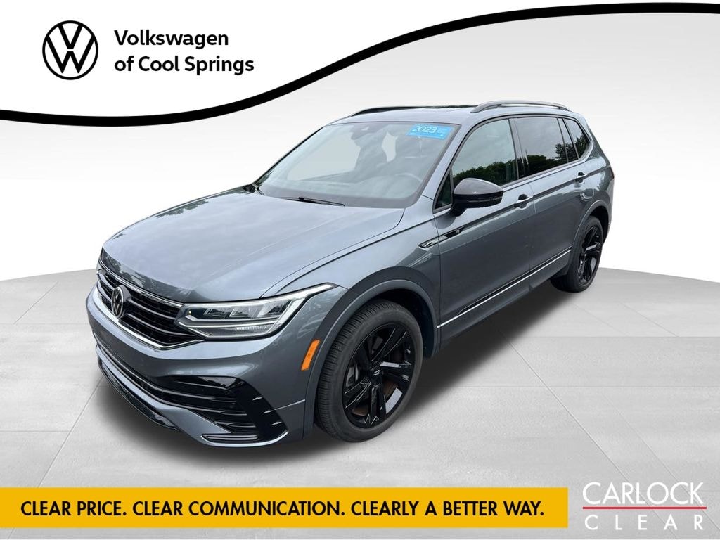 Certified 2023 Volkswagen Tiguan 2.0T SE R-Line Black SUV