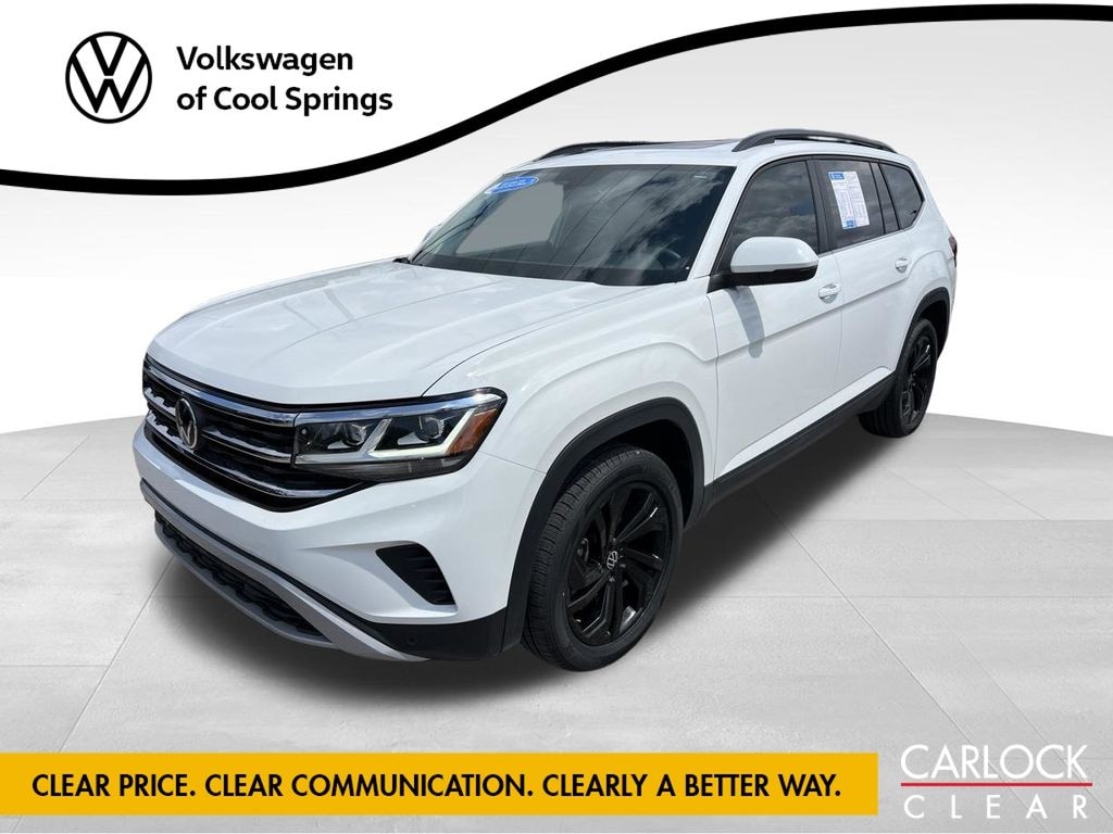 Certified 2023 Volkswagen Atlas 3.6L V6 SE w/Technology SUV