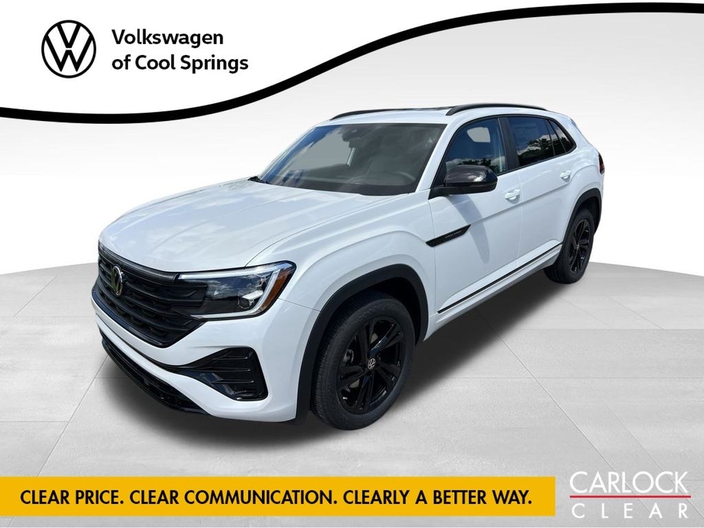 New 2026 Volkswagen Atlas Cross Sport 2.0T SEL R-Line Black SUV