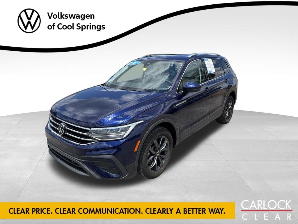 Certified 2022 Volkswagen Tiguan 2.0T SE SUV