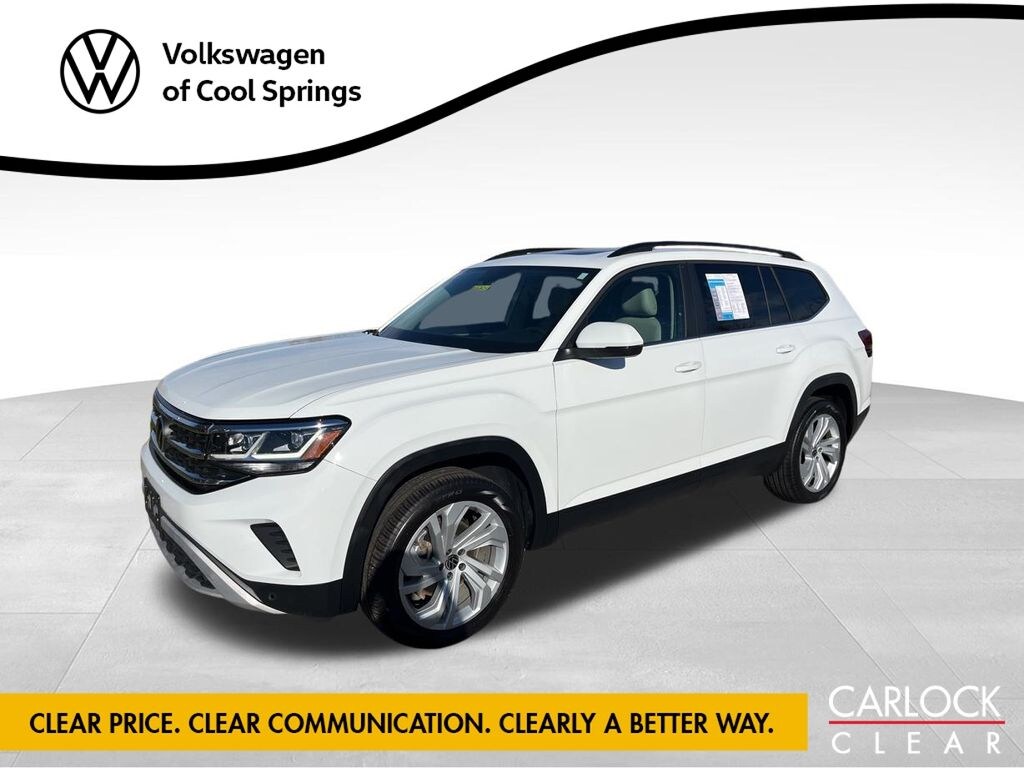 Certified 2022 Volkswagen Atlas 3.6L V6 SE w/Technology SUV