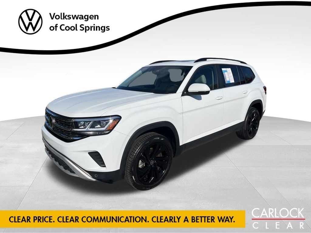 Certified 2022 Volkswagen Atlas 3.6L V6 SE w/Technology SUV