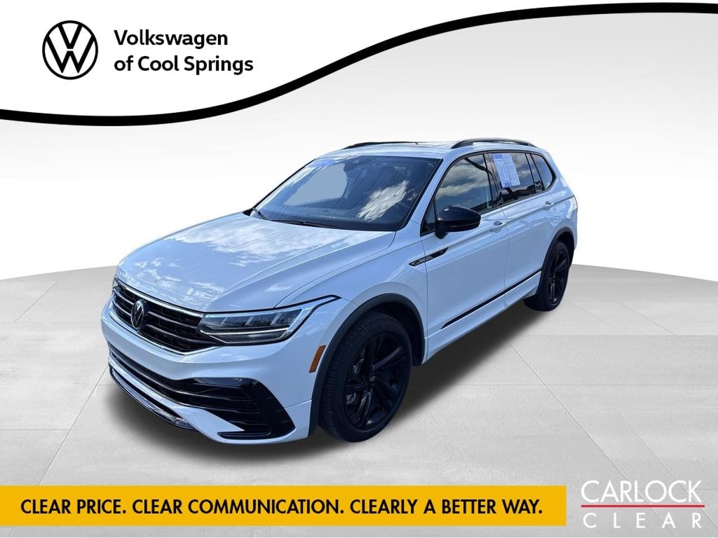 Certified 2024 Volkswagen Tiguan 2.0T SE R-Line Black SUV