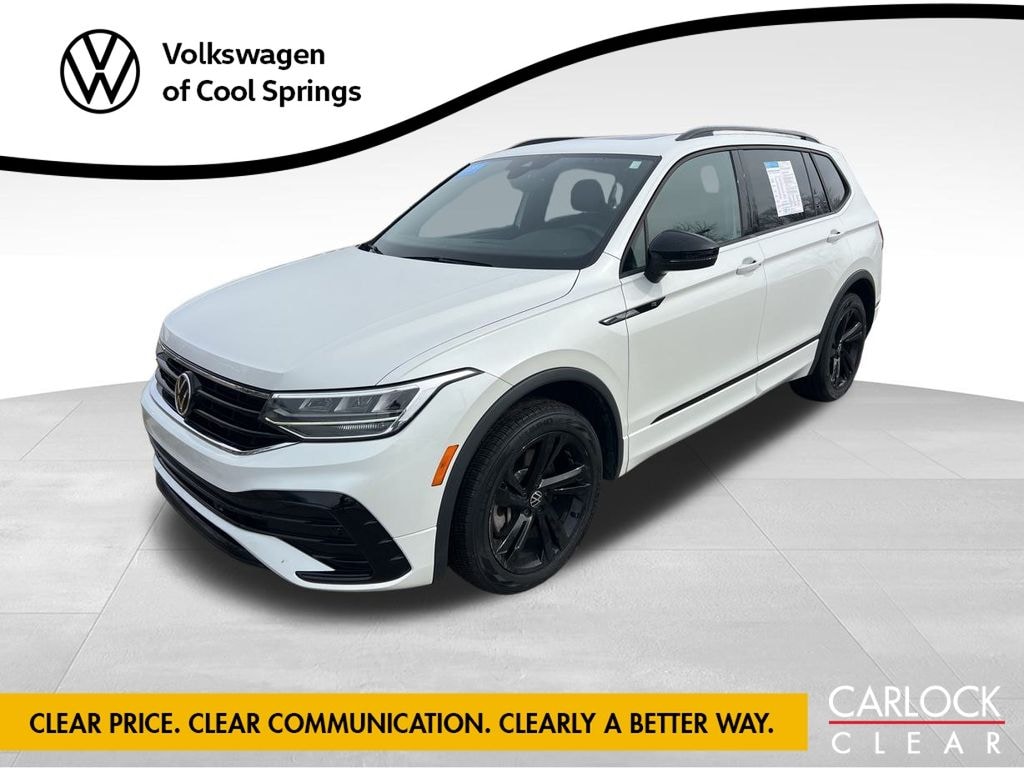 Certified 2023 Volkswagen Tiguan 2.0T SE R-Line Black SUV