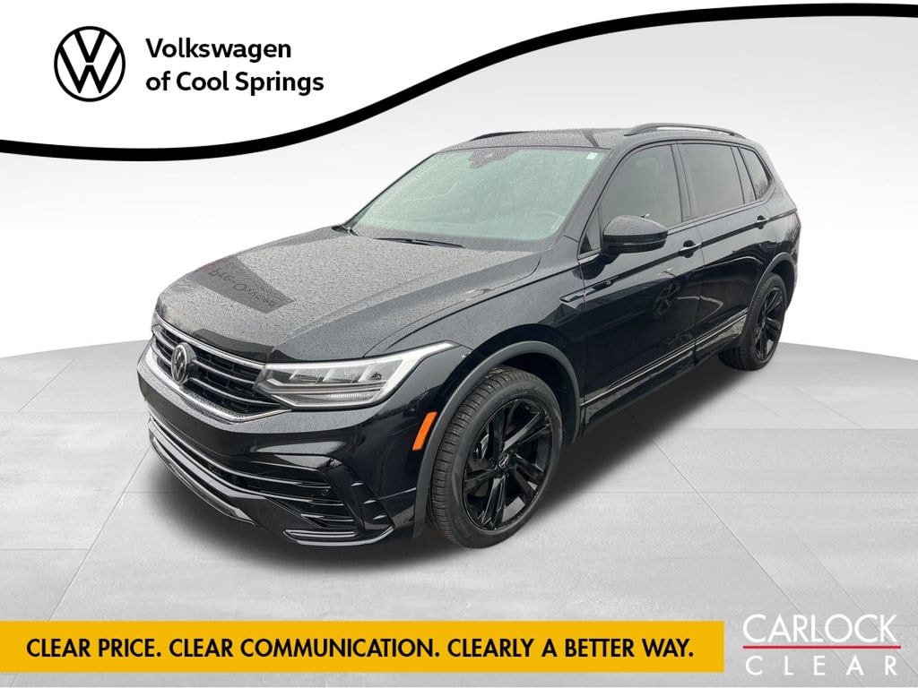 Certified 2024 Volkswagen Tiguan 2.0T SE R-Line Black SUV