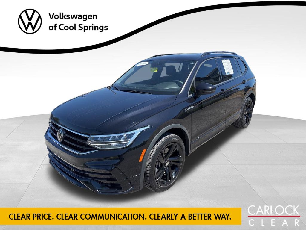 Certified Pre-Owned 2024 Volkswagen Tiguan 2.0T SE R-Line Black