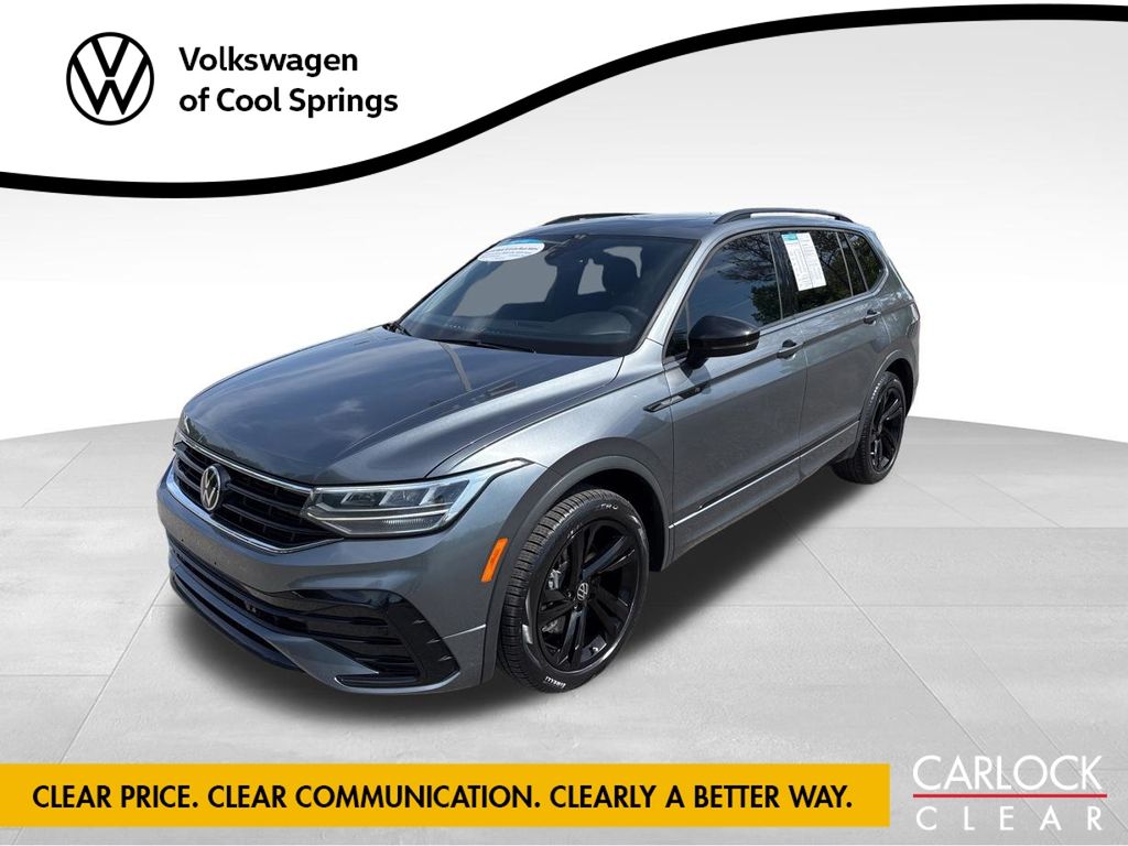 Certified Pre-Owned 2023 Volkswagen Tiguan 2.0T SE R-Line Black