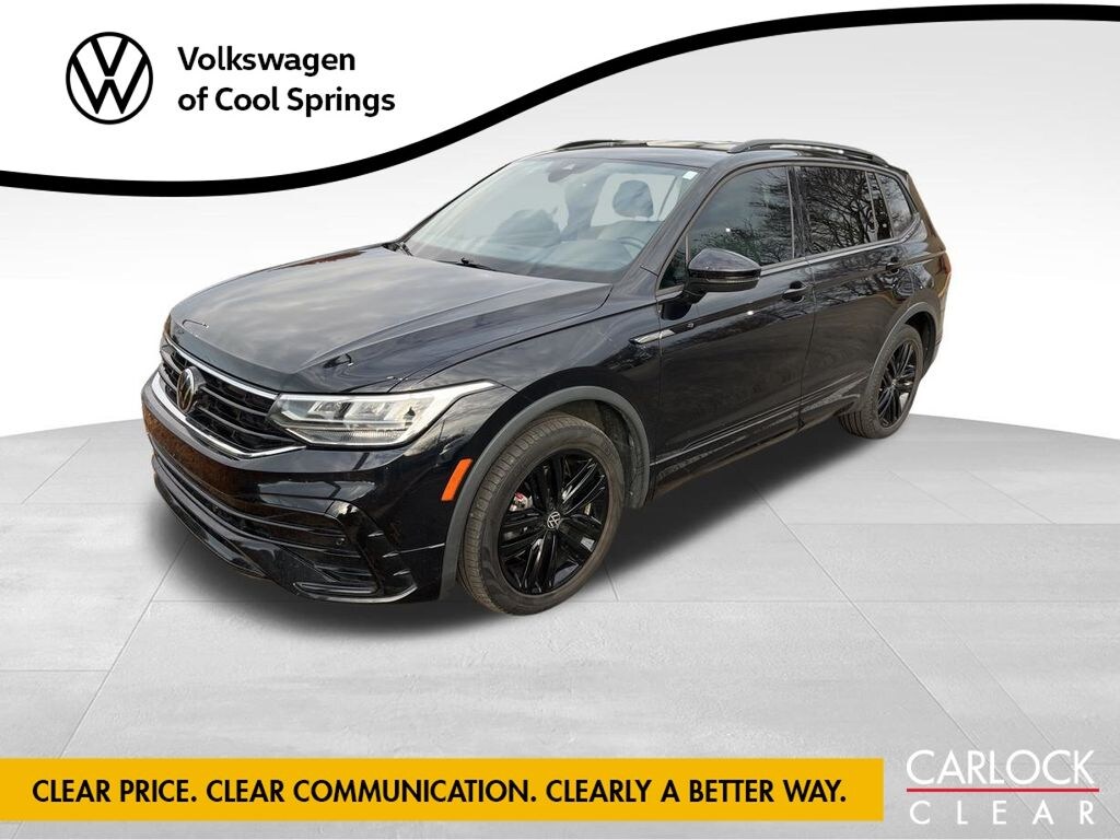 Used 2022 Volkswagen Tiguan 2.0T SE R-Line Black SUV