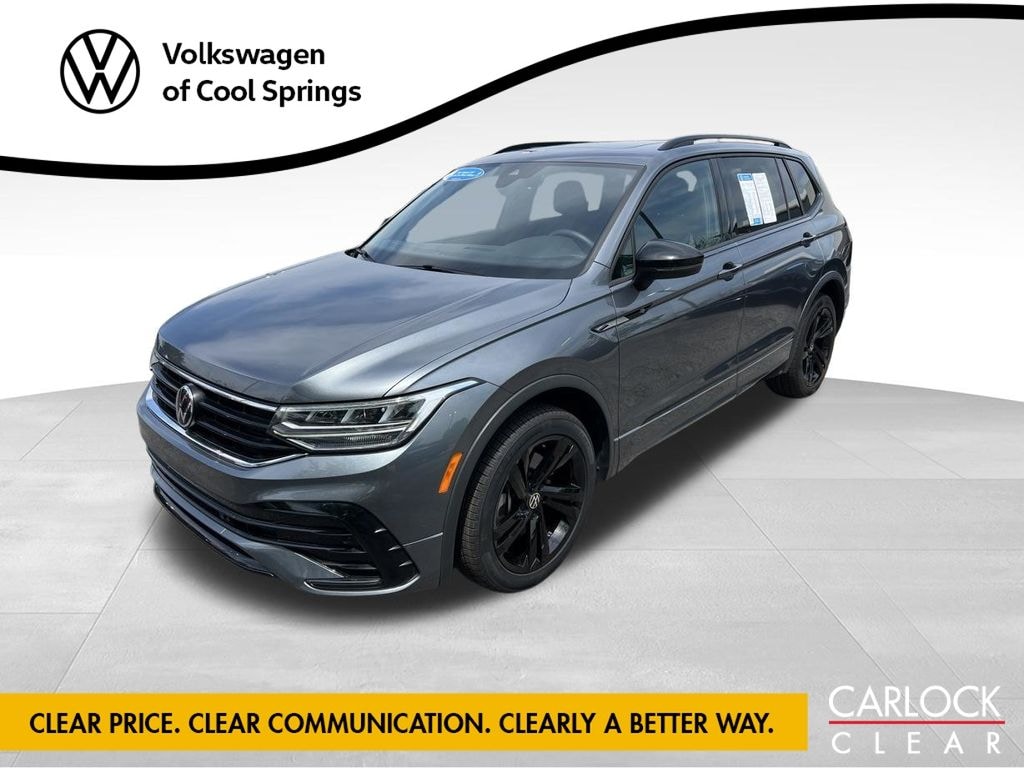 Certified 2023 Volkswagen Tiguan 2.0T SE R-Line Black SUV