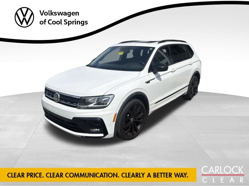 Certified 2021 Volkswagen Tiguan 2.0T SE R-Line Black 4MOTION SUV