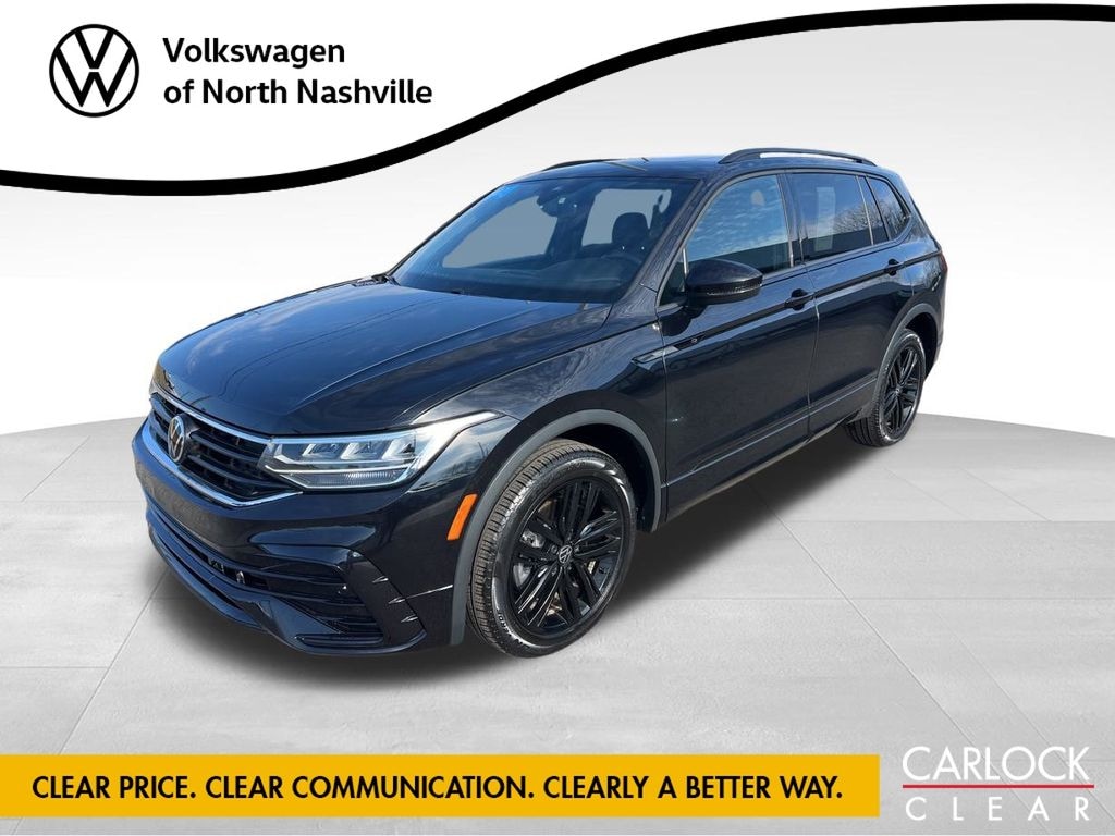 Certified 2022 Volkswagen Tiguan 2.0T SE R-Line Black SUV